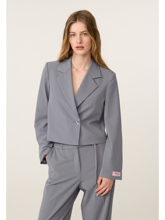 Fabienne Chapot Fabienne Chapot Marynarka 6921-1862-98 Szary Regular Fit