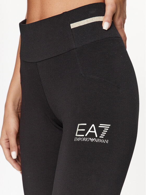 EA7 Emporio Armani EA7 Emporio Armani Retuusid 8NTP68 TJ01Z 0200 Must Regular Fit