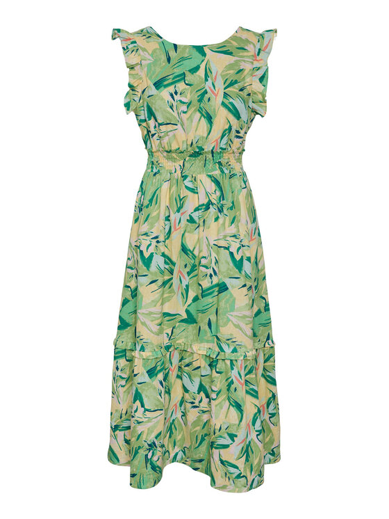 YAS YAS Vsakodnevna obleka 26030005 Zelena Regular Fit