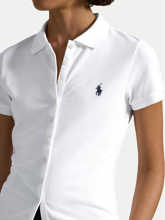 Polo Ralph Lauren Polo Ralph Lauren Polokošeľa 211939272002 Biela Slim Fit