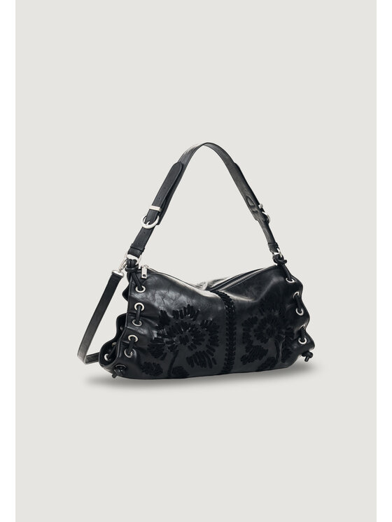 Desigual Desigual Τσάντα BAG_ALISIO XELA MEDIUM BL Μαύρο