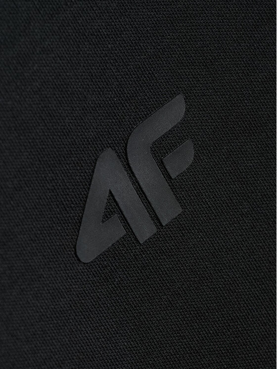 4F 4F T-Shirt ESSENTIAL Szary ciemny Regular Fit