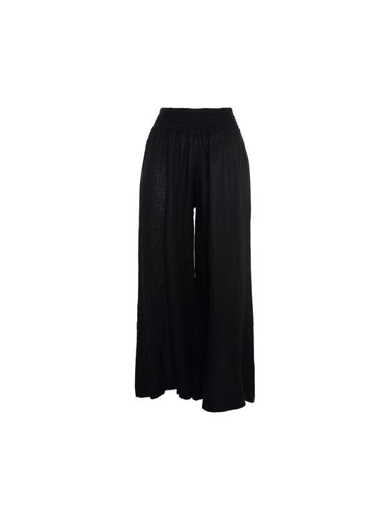 ACANFORA ACANFORA Spodnie zimowe 5116-NER Czarny Regular Fit