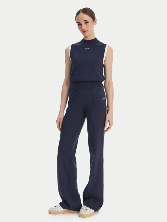 Guess Guess Strickhose V6RB14 Z4642 Dunkelblau Regular Fit