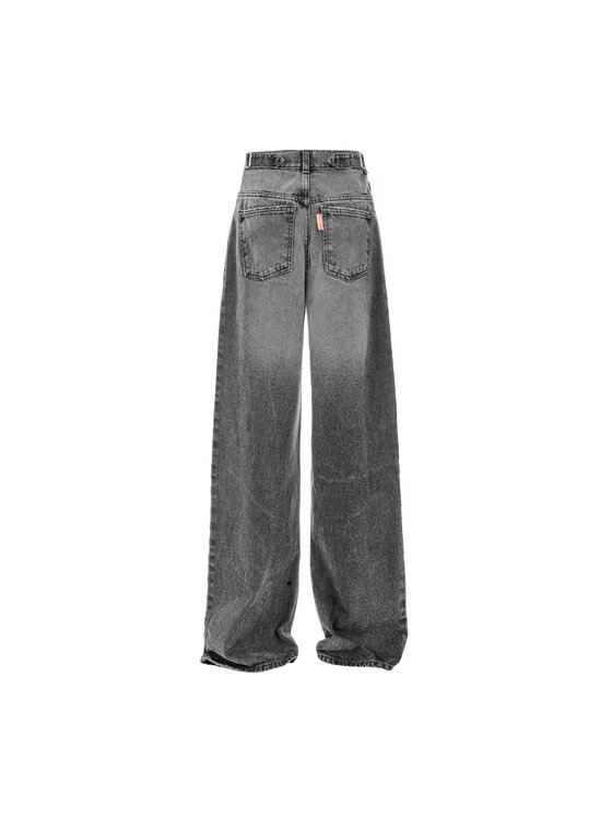 MissDenim MissDenim Spodnie damskie Baggy Fit Szary Baggy Fit