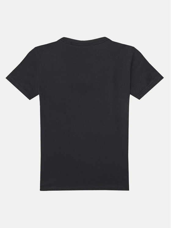Napapijri Napapijri T-Shirt Chamois NP0A4ILE S Μαύρο Regular Fit