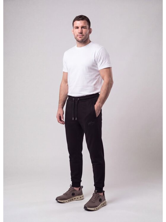 PITBULL PITBULL Spodnie dresowe TAYLOR Czarny Regular Fit