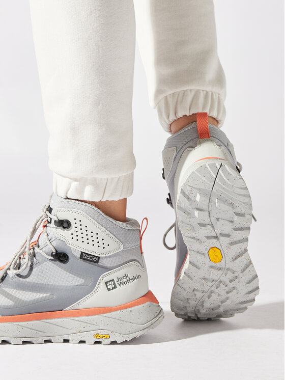 Jack Wolfskin Jack Wolfskin Παπούτσια πεζοπορίας Terraventure Texapore Mid W 4049991 Γκρι