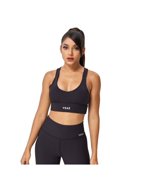 Yeaz Yeaz Top VIBRANT Czarny Slim Fit