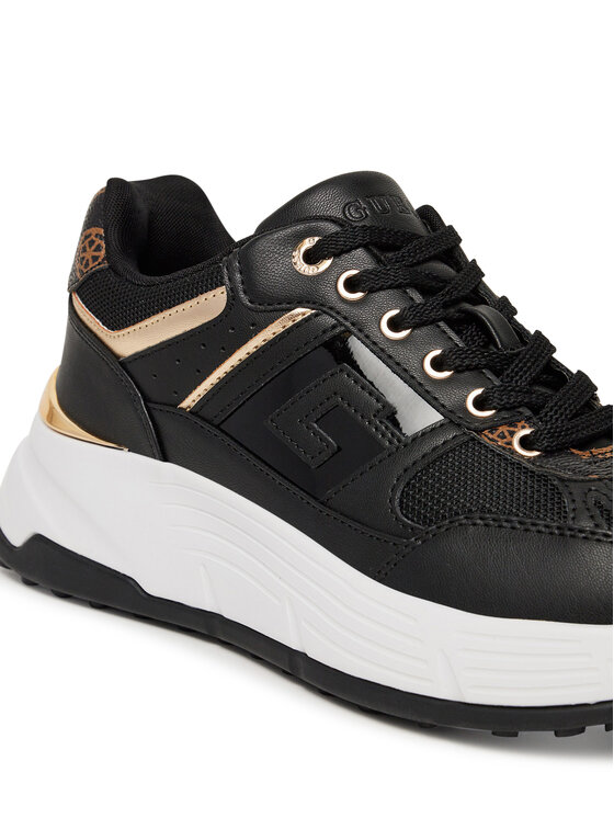 Guess Guess Sneakers FLTFON FAB12 Negru