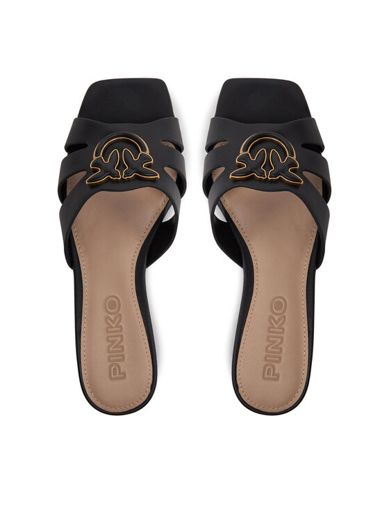 PINKO PINKO Klapki Marli 09 SD0313P003 Czarny