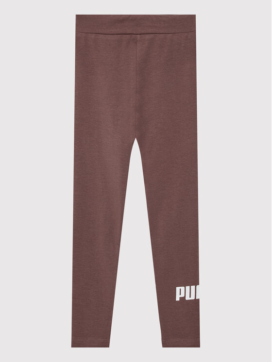 Puma Legíny Logo 587035 Fialová Slim Fit