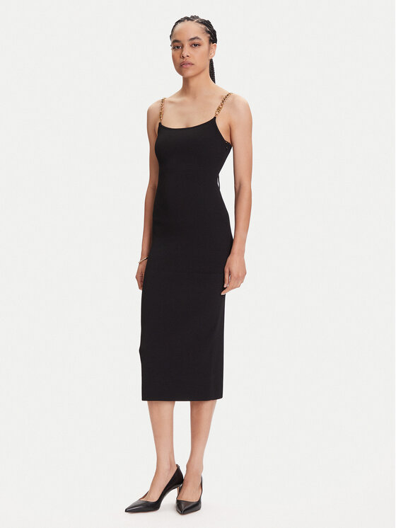 MICHAEL Michael Kors MICHAEL Michael Kors Rochie cocktail MT5831M33D Negru Slim Fit