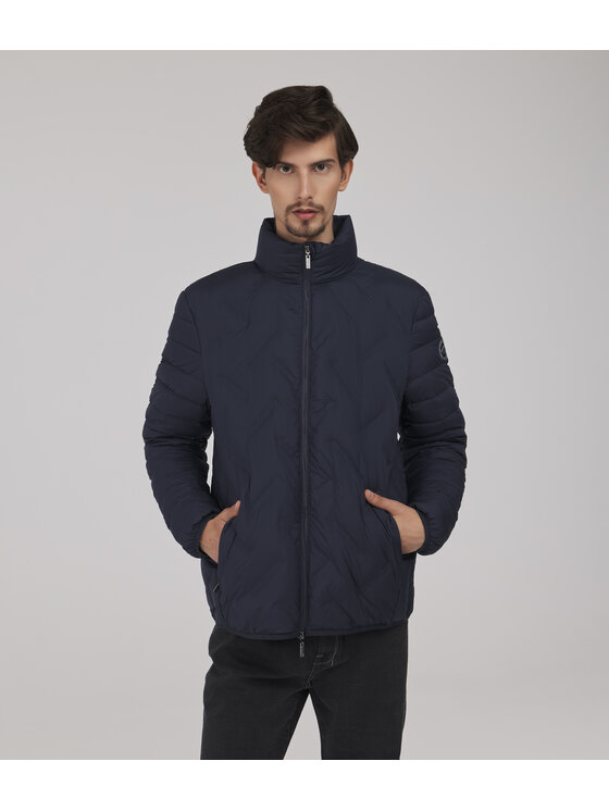 Lee Cooper Lee Cooper Kurtka jeansowa JAY Granatowy Regular Fit