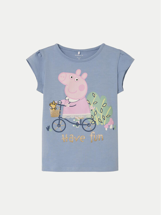 NAME IT NAME IT Tricou PEPPA PIG 13231832 Albastru Regular Fit