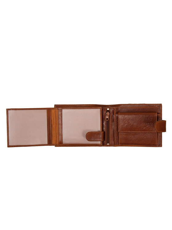 Mustang Mustang Portfel MUSTANG Triest Wallet Brązowy
