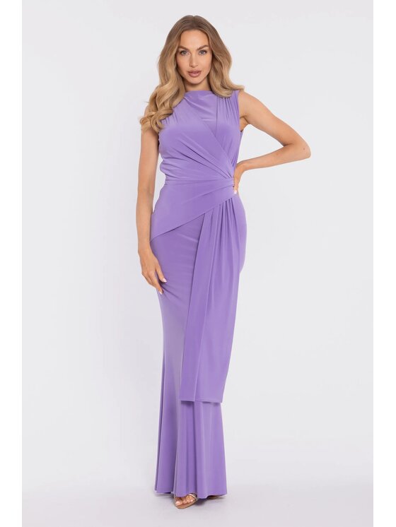 Made of Emotion Made of Emotion Abito da cocktail M913 Viola chiaro Slim Fit