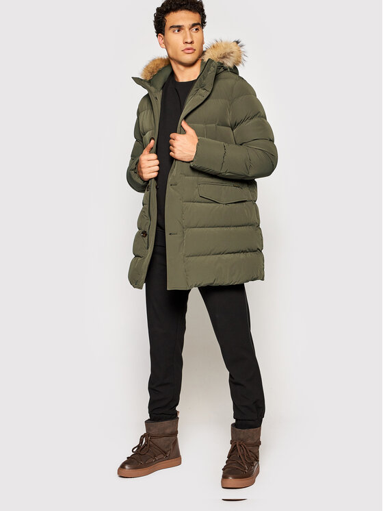 Giubbotto piumino Parker 8L436M 21W007 Verde