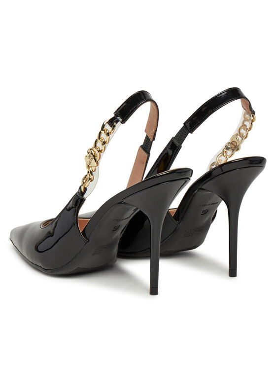 LOVE MOSCHINO LOVE MOSCHINO Sandale JA10139G0MIH0000 Crna