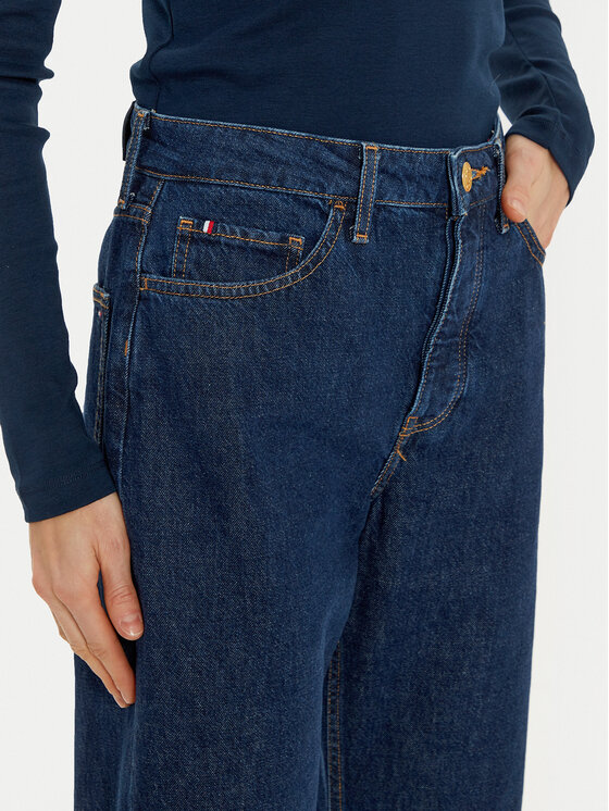 Tommy Hilfiger Tommy Hilfiger Jeansy WW0WW42199 Tmavomodrá Loose Fit
