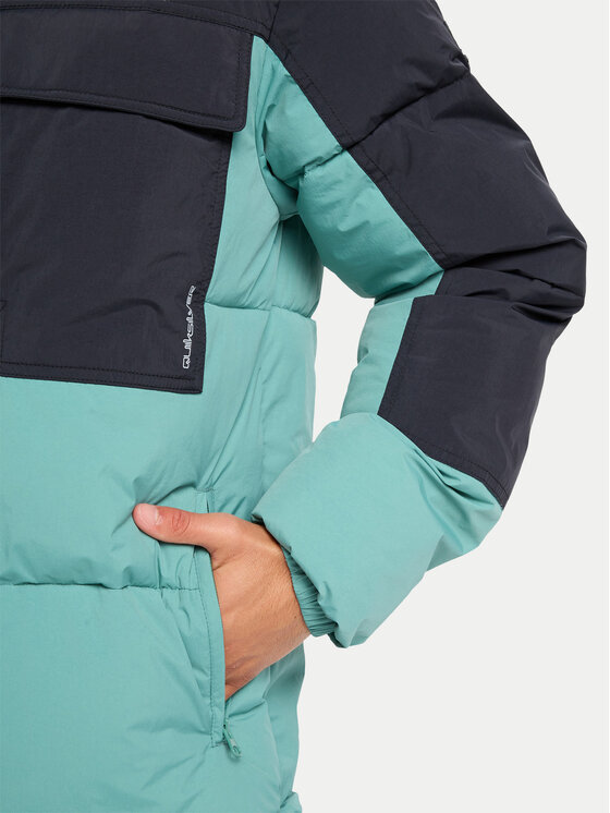 Quiksilver Quiksilver Zimní bunda Stay Puff EQYJK04179 Tyrkysová Regular Fit