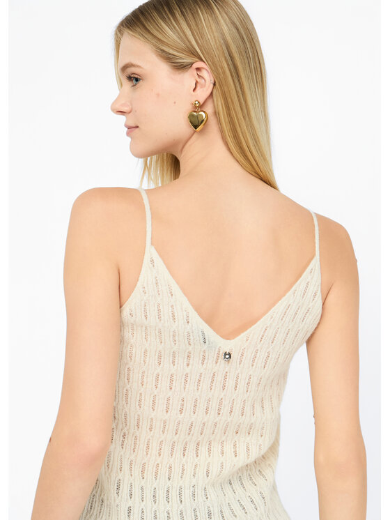 Liu Jo Liu Jo Maglione CF5320MA81MX0256 Bianco Regular Fit