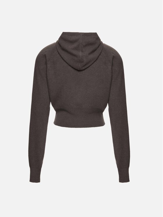 La Mania La Mania Bluza NANA Brązowy ciemny Basic Fit