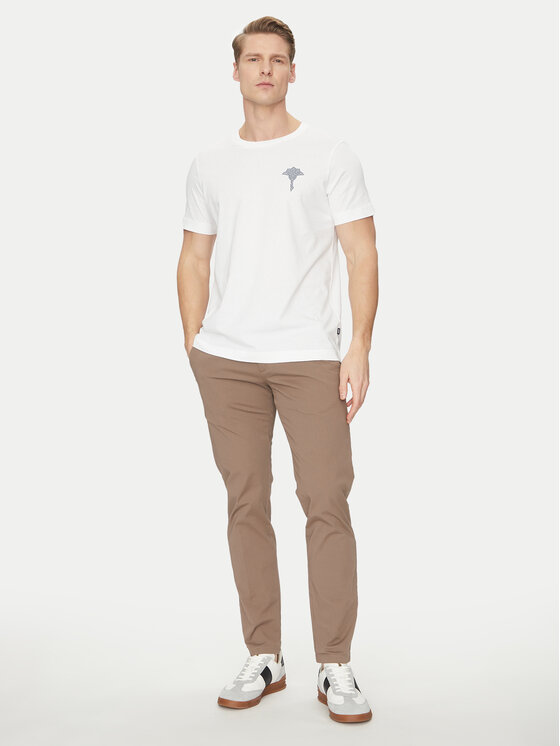 JOOP! JOOP! Marškinėliai 17 JJ-03Brisko 10017941 30044674 Balta Regular Fit