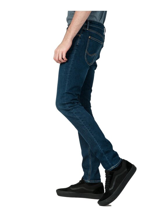 Lee Lee Jeansy L736QDHQ Granatowy Skinny Fit