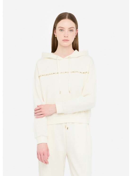 Liu Jo Liu Jo Felpa TF5113FS32110103 Bianco Regular Fit