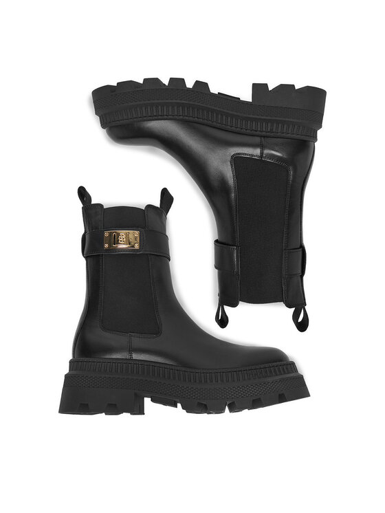 Badura Badura Klassische Stiefeletten EO-BRIAR-40803 Schwarz