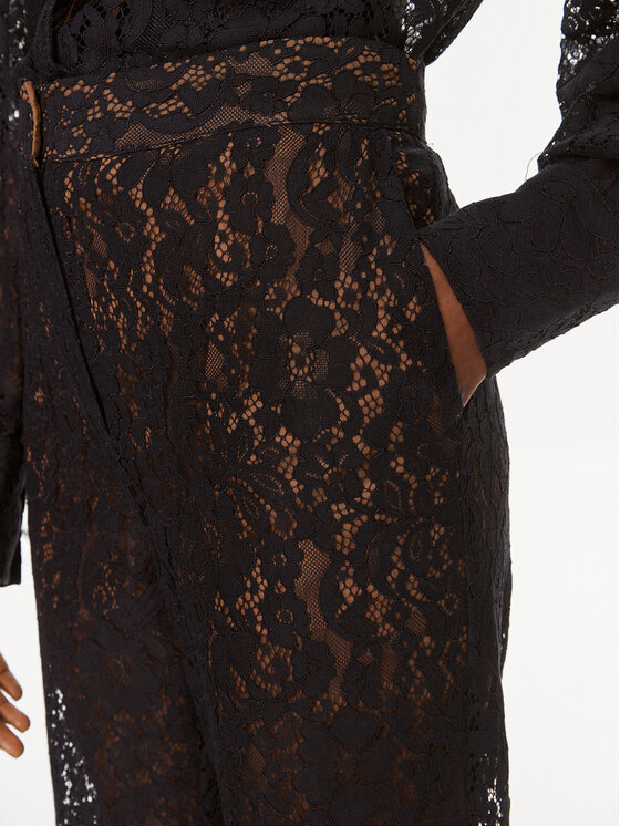 Bruuns Bazaar Bruuns Bazaar Spodnie materiałowe Winnia BBW3779 Granatowy Regular Fit