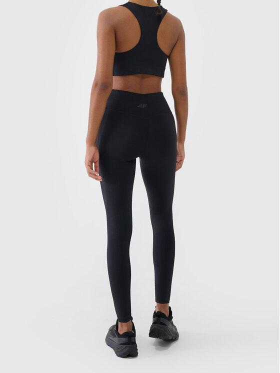 4F 4F Legginsy 4FWAW26TFTIF487-20S Czarny Active Fit