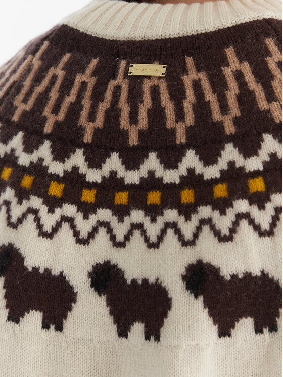 Hunter Hunter Svetr Ashie HARW0074251 Béžová Regular Fit