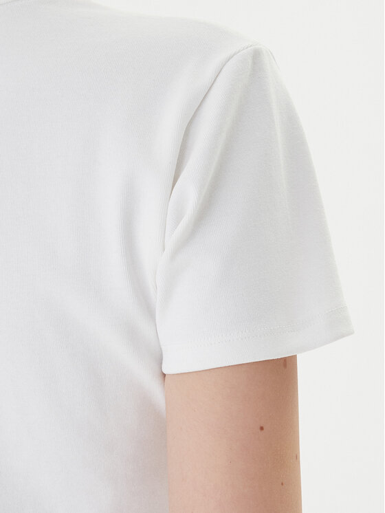 HUGO Hugo T-särk Delanor 50512000 Valge Slim Fit