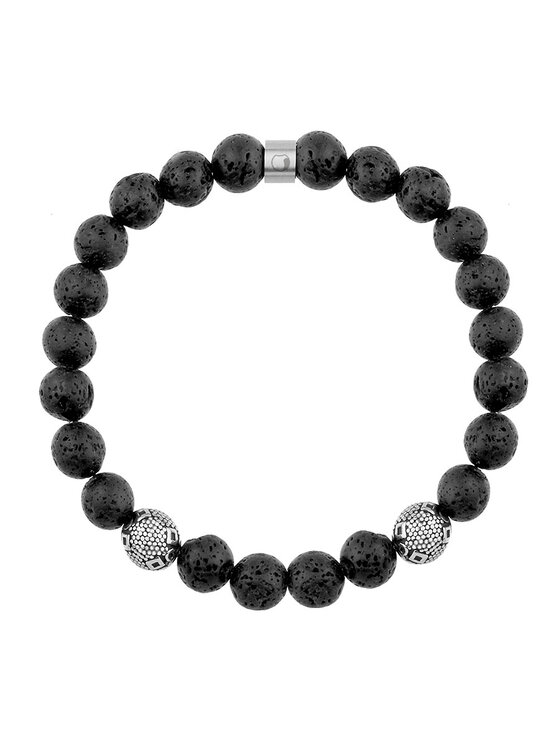 Manoki Manoki Bransoletka BA1116B Czarny