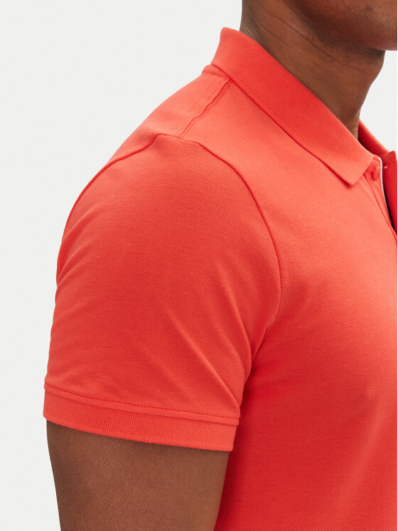 Tommy Jeans Tommy Jeans Polo majica DM0DM20676 Rdeča Slim Fit