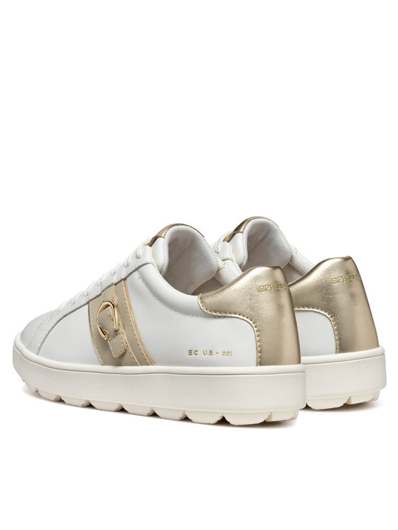 Geox Geox Snīkeri D Spherica ECUB-1 D46WEA 00085 C1ZH6 Balts