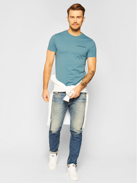 Calvin Klein Jeans Calvin Klein Jeans T-shirt J30J315245 Vert Regular Fit
