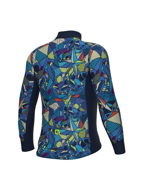 Alé Cycling Alé Cycling Bluza Solid Over Niebieski Regular Fit