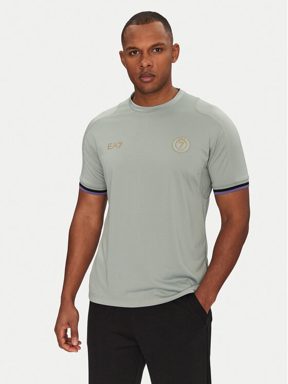 EA7 Emporio Armani EA7 Emporio Armani Techniniai marškinėliai 7M000256 AF13537 U9024 Žalia Regular Fit