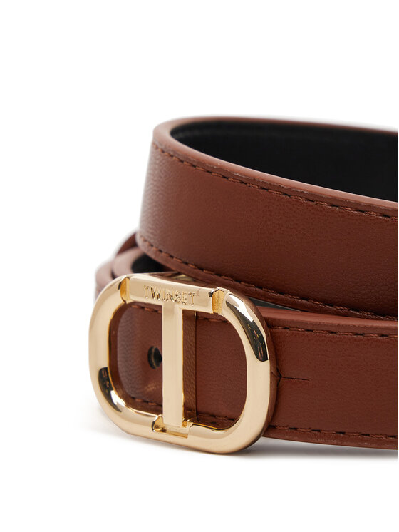 TWINSET TWINSET Dětský pásek 251GJ5011 Hnědá