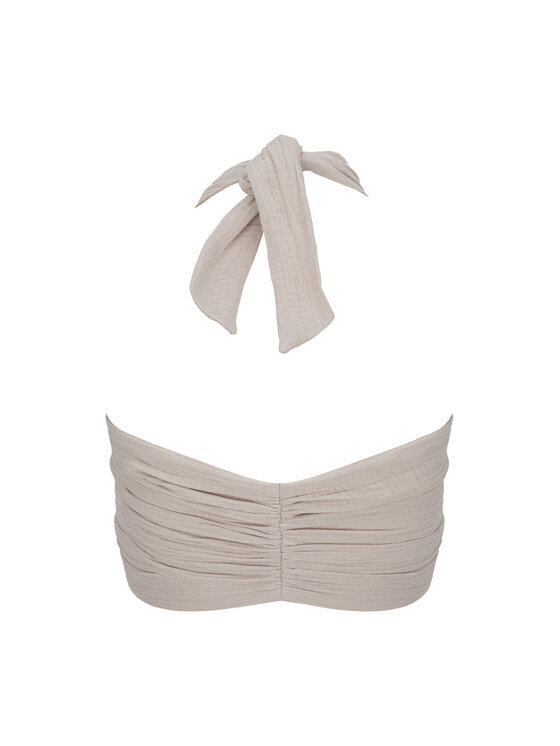 MAI MAI Top ROSA Beżowy Feminine Fit