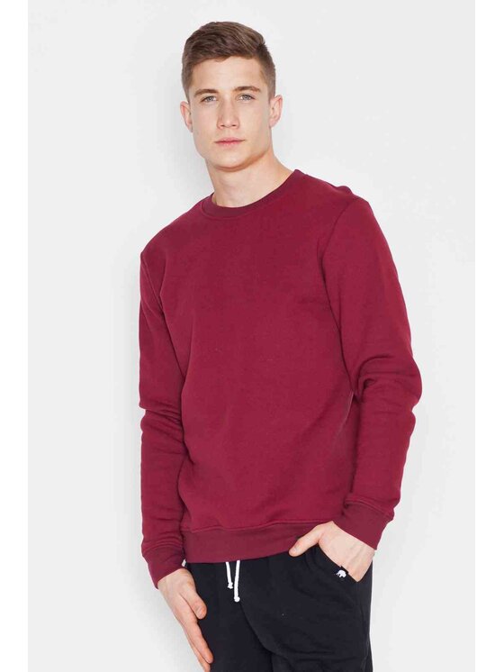 Visent Visent Felpa V005 Bordeaux Regular Fit
