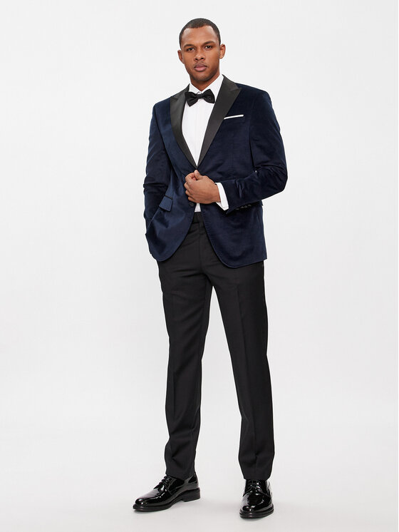JOOP! JOOP! Marynarka 17 JB-35Horace 30040435 Granatowy Slim Fit