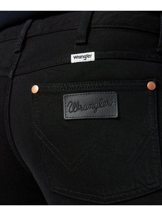 Wrangler Wrangler Jeansy 112356420 Czarny Bootcut Fit