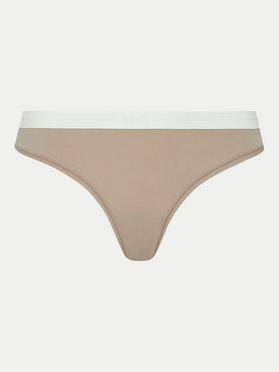 BOSS Boss Set 3 perechi de chiloți tanga 50510030 Negru