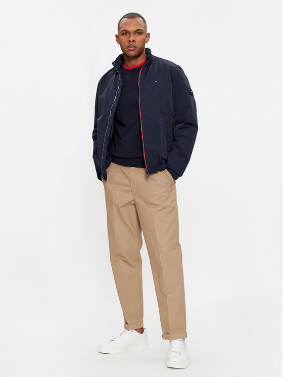 Tommy Hilfiger Übergangsjacke MW0MW34250 Dunkelblau Regular Fit 