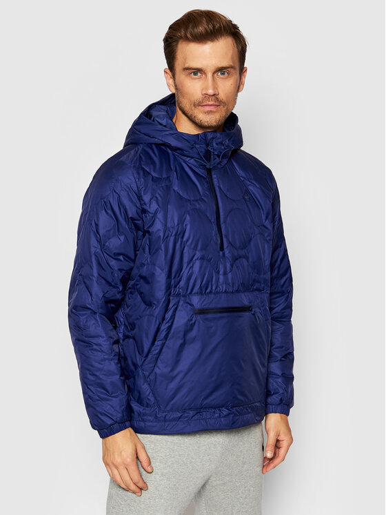 Adidas Anorak Quilted H13589 Mornarsko Modra Regular Fit