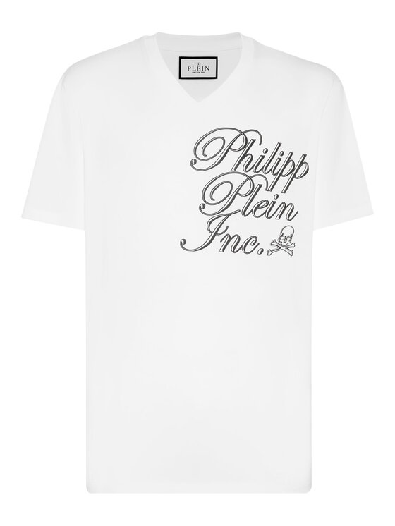 PHILIPP PLEIN PHILIPP PLEIN T-Shirt 9929 Biały Regular Fit